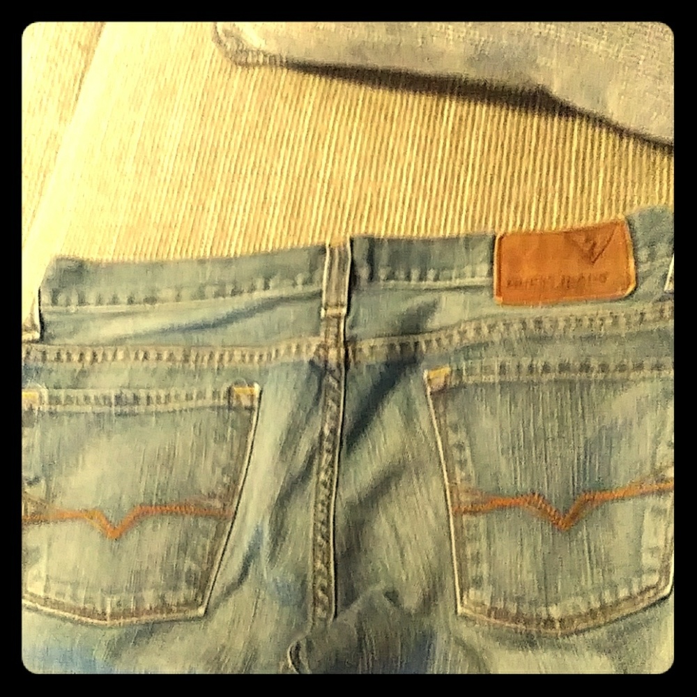 Guess "Rebel" mens straight leg jeans 34 x 30